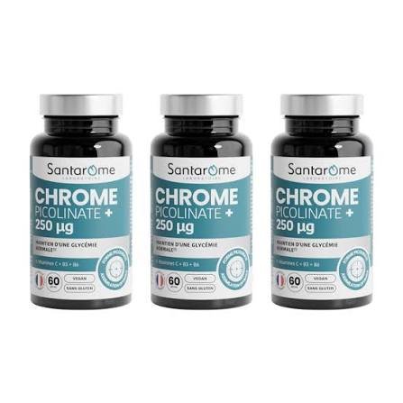 Chrome Picolinate - Regulation Glycemique 60 comprimes