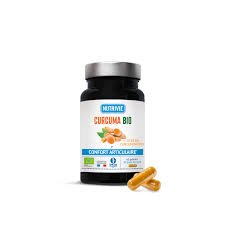 Curcuma Bio + Poivre Noir Piperine - Articulations 60 gelules