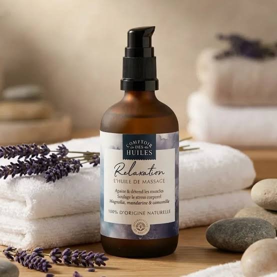 Huile de Massage Bio - Detente Musculaire 100ml