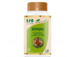 Konjac Glucomannane - Coupe-Faim Naturel 120 gelules