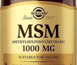 MSM 1000mg - Soufre Organique et Articulations 120 comprimes