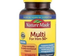 Multi-Vitamines Homme 50+ - Forme et Vitalité 90 comprimes