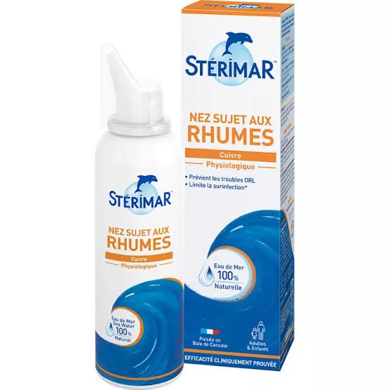 Spray Nasal Eau de Mer + Cuivre - Desinfectant 50ml