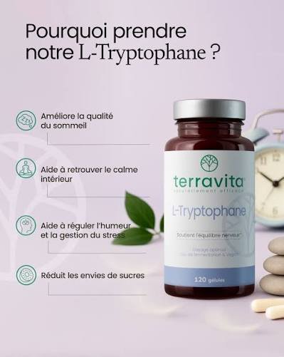 Tryptophane L-5-HTP - Serotonine et Sommeil 30 gelules