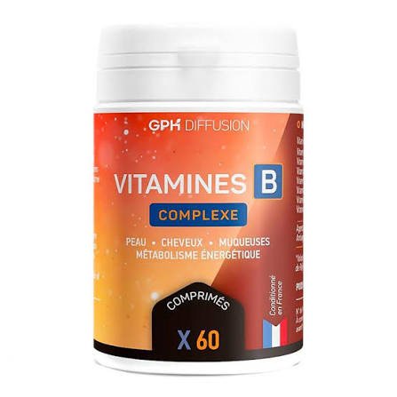 Vitamine B Complex - Toutes les Vitamines B 60 gelules