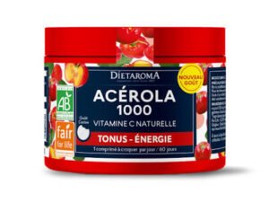 Vitamine C 1000mg - Acerola Bio 60 comprimes